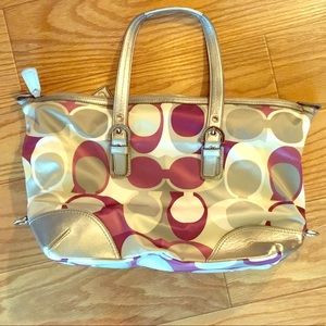 Coach Silk Tote
